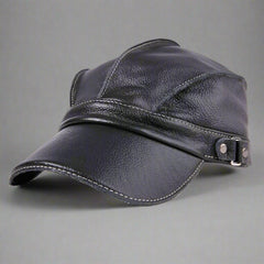 "Barrington" Genuine Leather Hat 