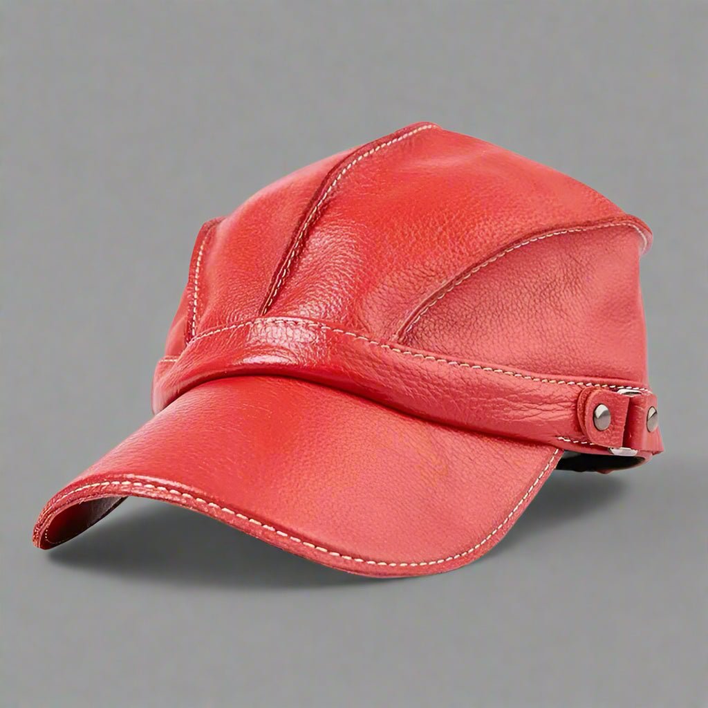 "Barrington" Genuine Leather Hat 