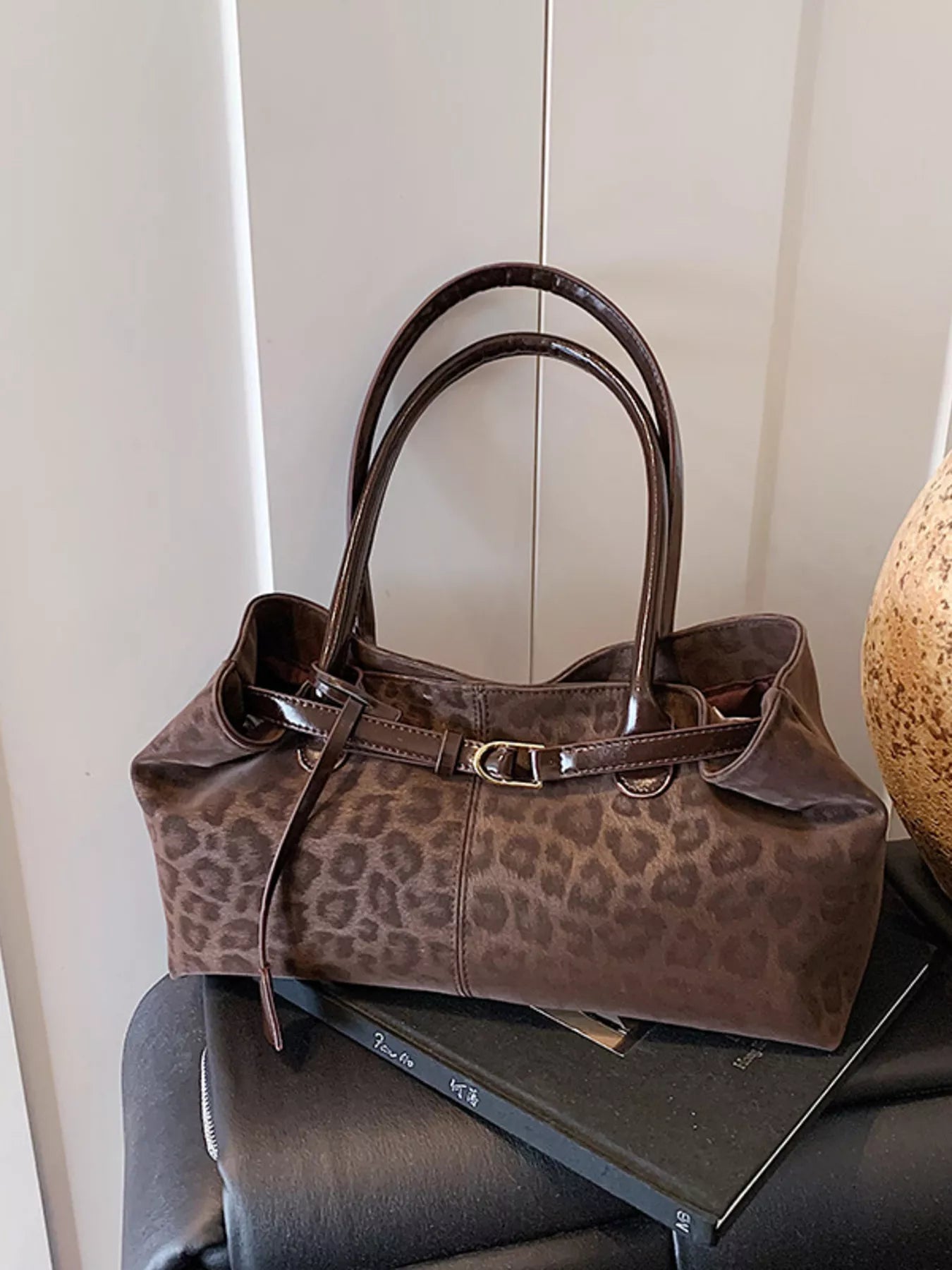 Leopard Print Handbag 