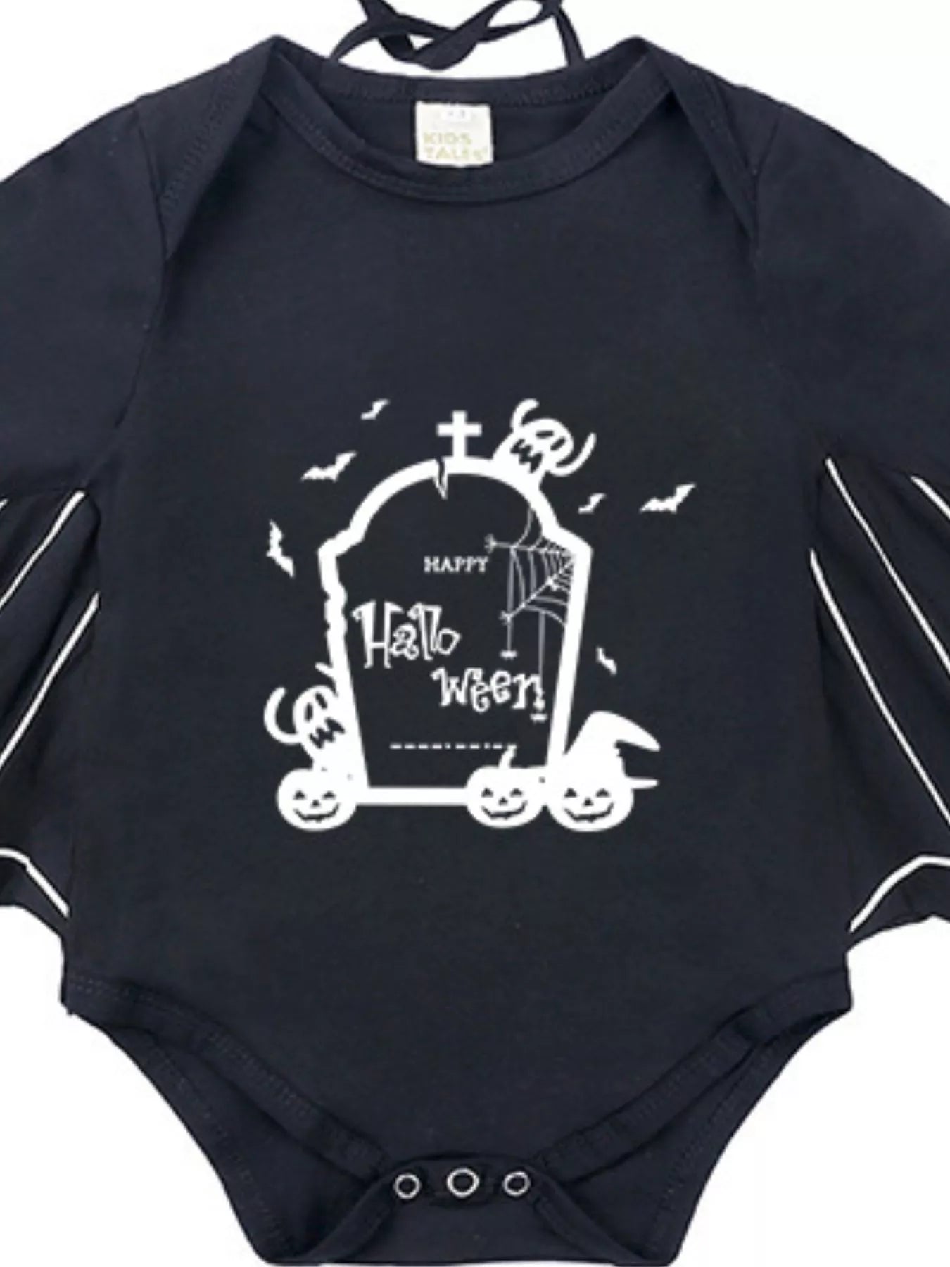 Children's Halloween Bat Bodysuit & Hat Costume Set 