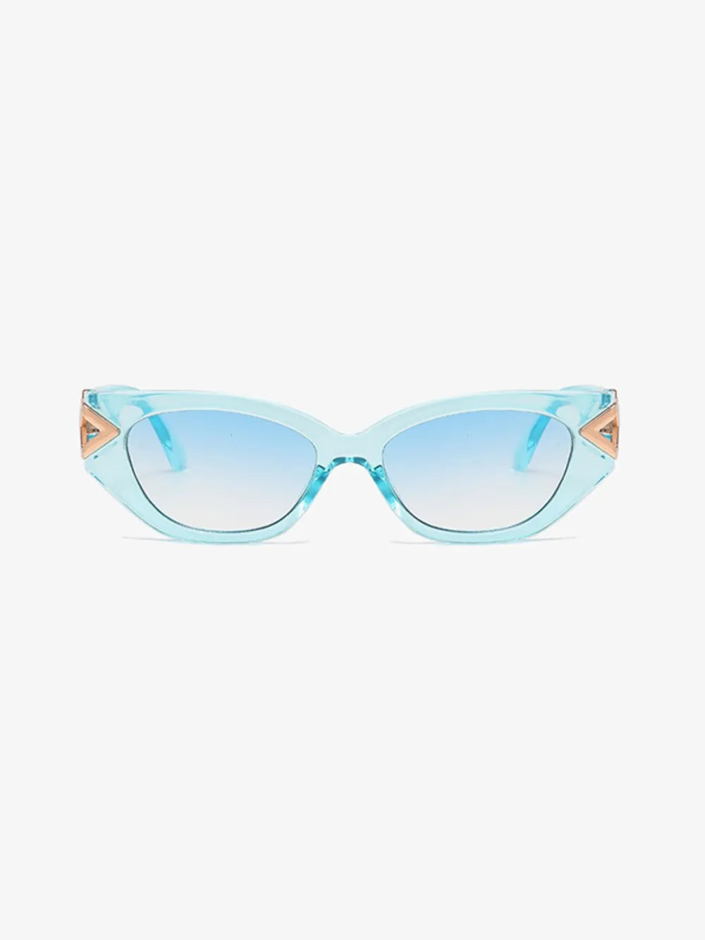 Polycarbonate Frame Cat-Eye Sunglasses 
