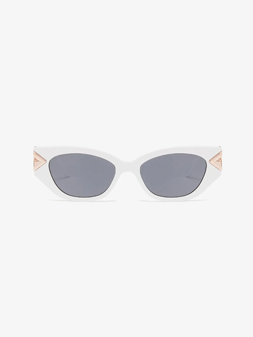 Polycarbonate Frame Cat-Eye Sunglasses 