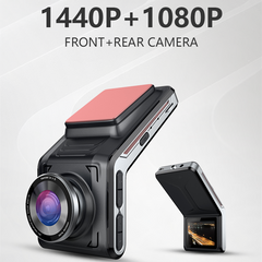 360 2k Dash Cam WiFi Car Camera 