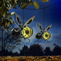 Beacon Bee Solar Garden Light | IP44 Outdoor Hanging Glow for Patios 