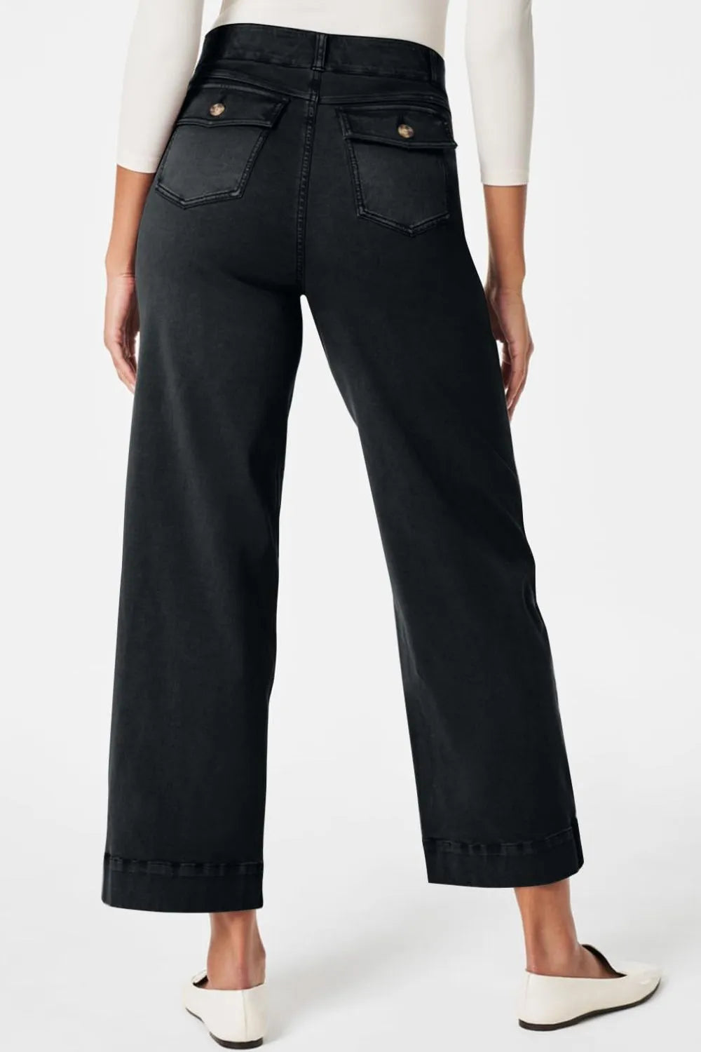 High Waist Jeans with Pockets 