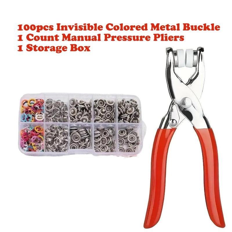 BoltMaster™ Snap Fastener Set — Lock Snaps Tight with Pro Power and Zero Fuss 