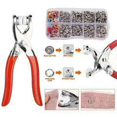 BoltMaster™ Snap Fastener Set — Lock Snaps Tight with Pro Power and Zero Fuss 