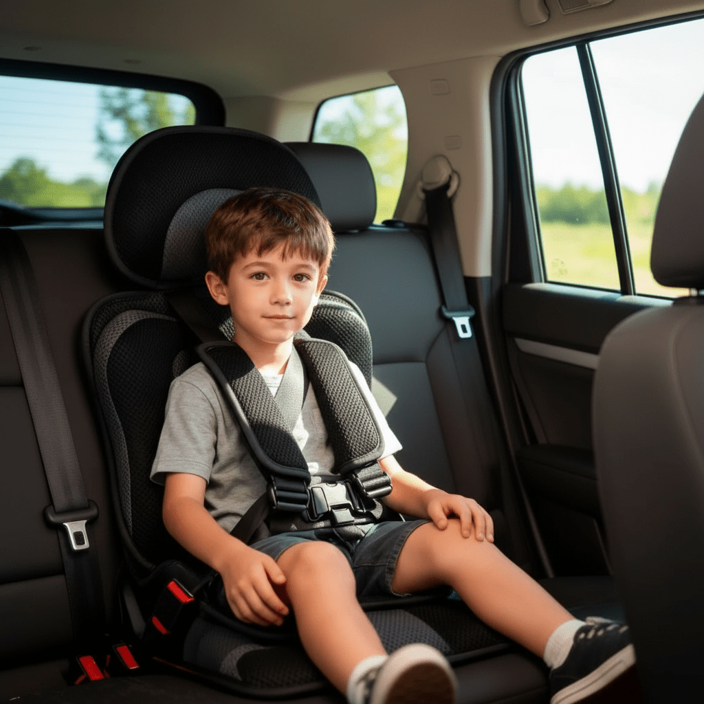 Bouncy Lift Booster Seat | Portable, Foldable Design 