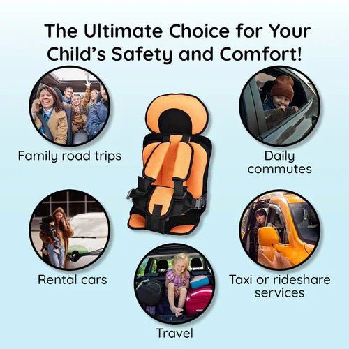 Bouncy Lift Booster Seat | Portable, Foldable Design 