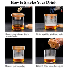 Bourbon Cocktail Kit | 8 Flavor Infusion Set for Old Fashioneds 