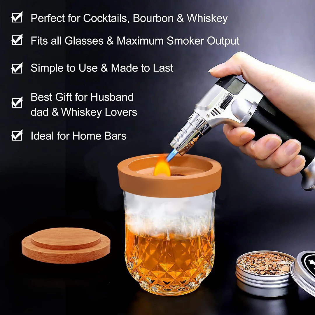 Bourbon Cocktail Kit | 8 Flavor Infusion Set for Old Fashioneds 
