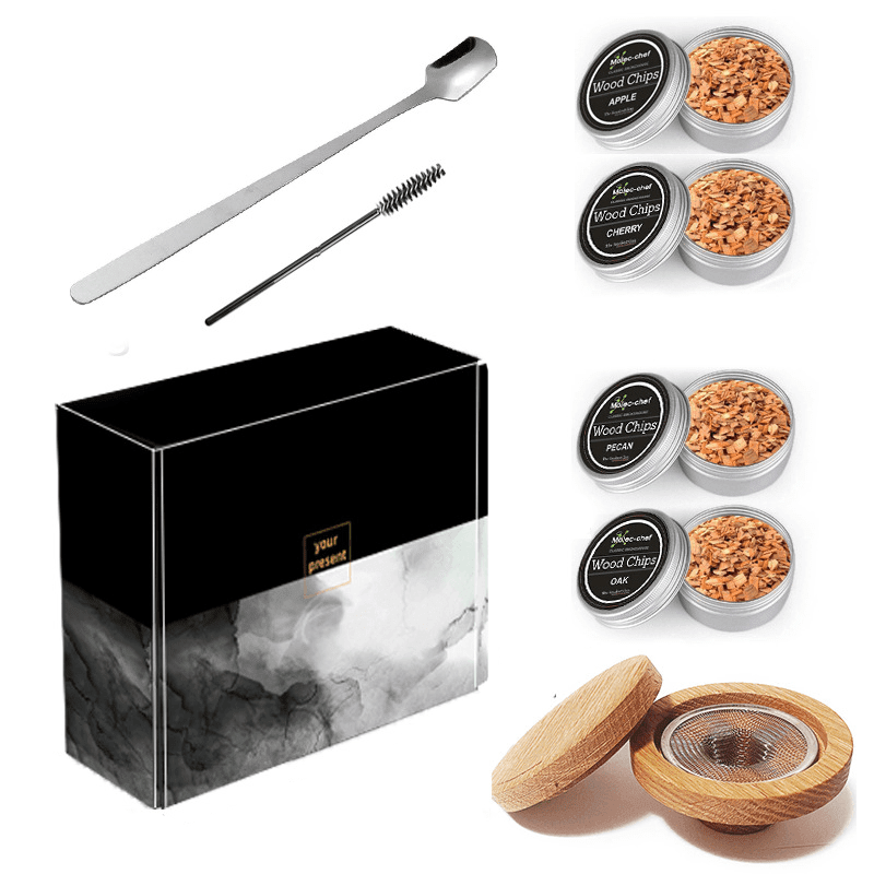 Bourbon Cocktail Kit | 8 Flavor Infusion Set for Old Fashioneds 