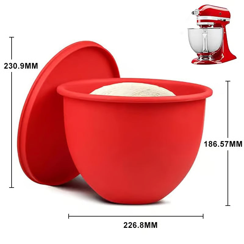 BPA-Free Silicone Stand Mixer Liner | Non-Stick Splash Guard With Lid 