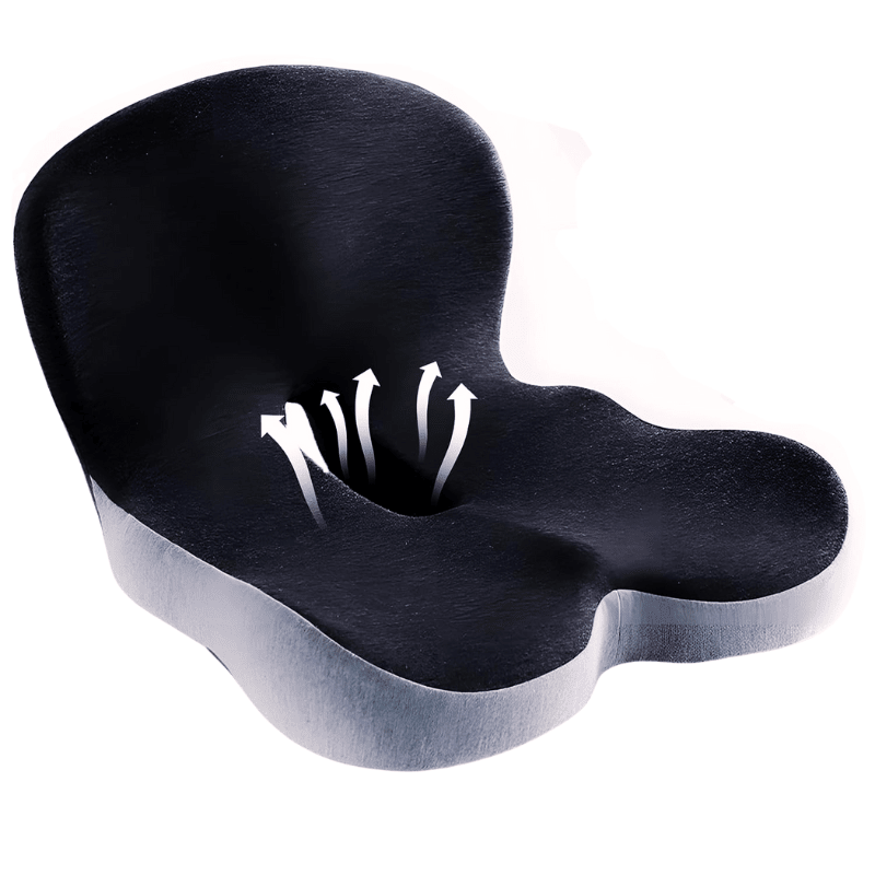 Breeze Ergonomic Cushion | Lumbar Support, Non-Slip 