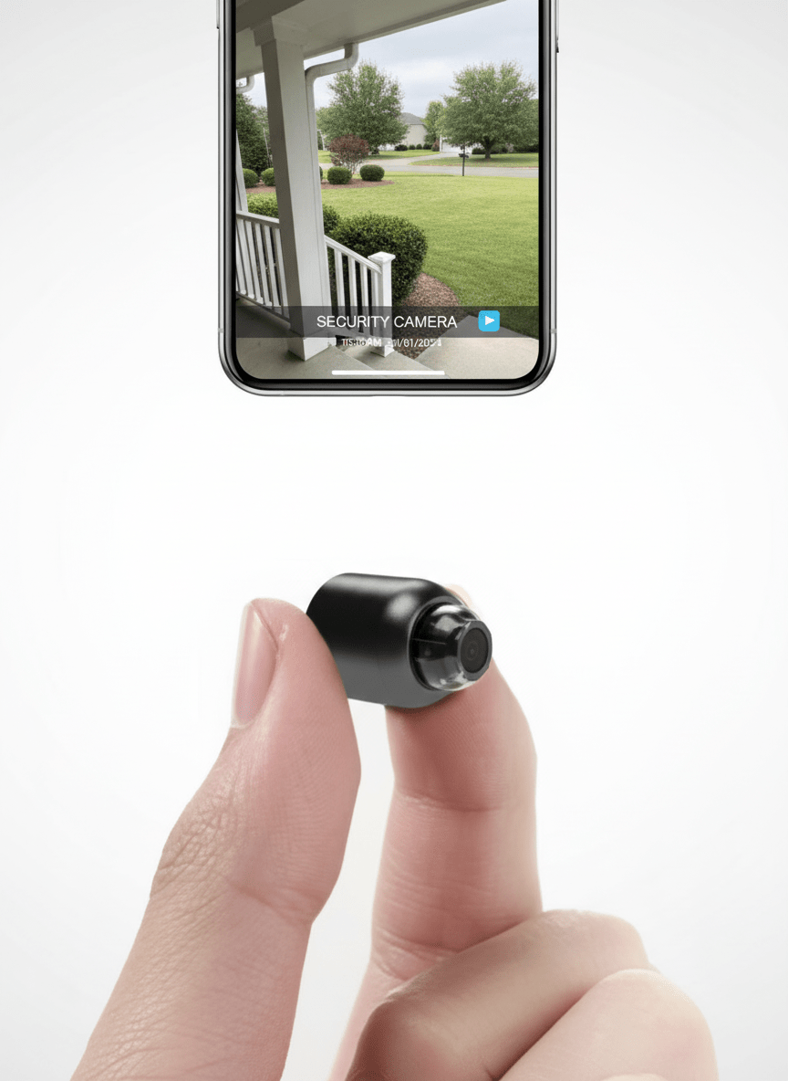 Breeze Mini Security Camera System | 1080P HD, Wireless, Night Vision 