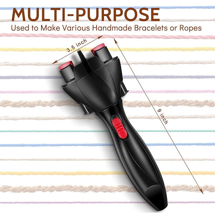 Breezy Hair Braider | 360-Degree Rotating Design, User-Friendly 