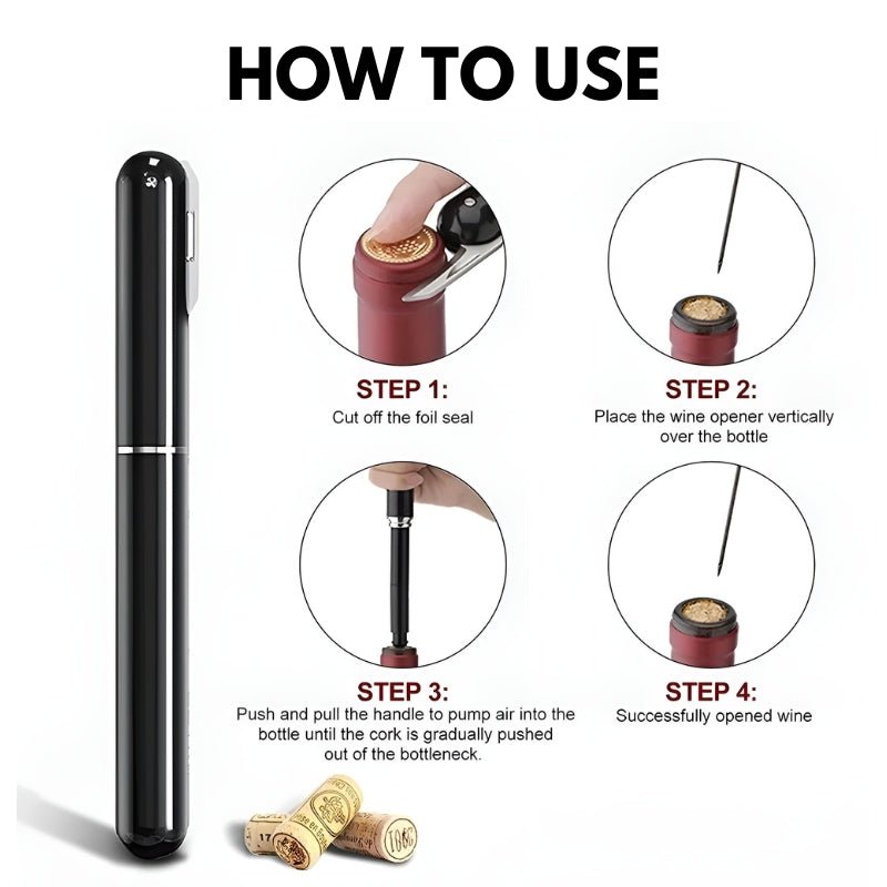 Brew Wine Opener | Air Pressure Design 