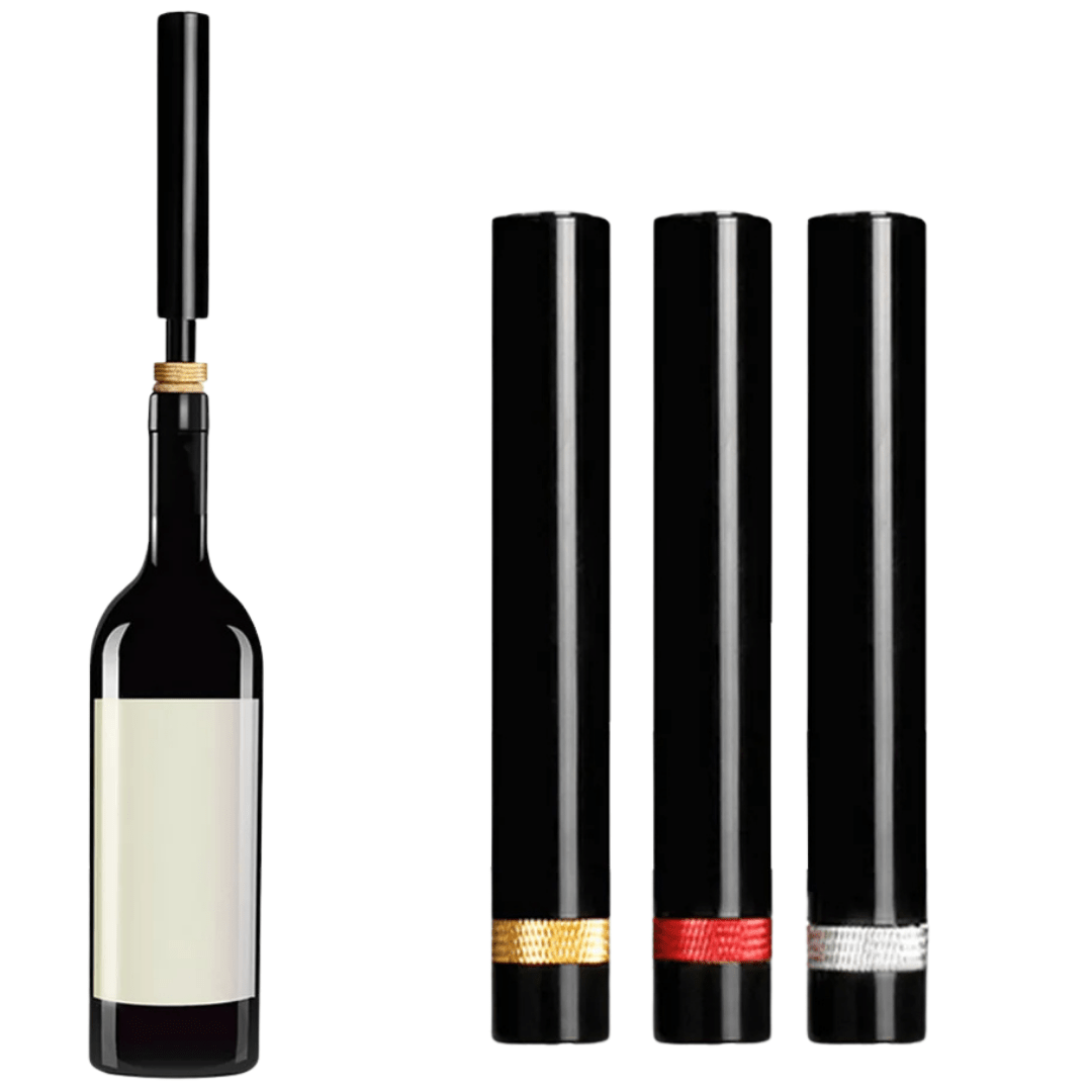 BrewLift Electric Wine Opener | Air Pressure, Stainless Steel 