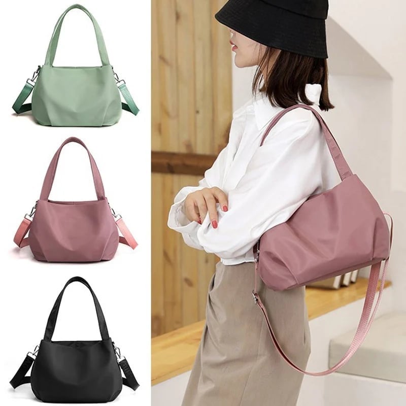 Brightday Lightweight Crossbody Bag | Spacious Fabric Handbag for Everyday Carry 
