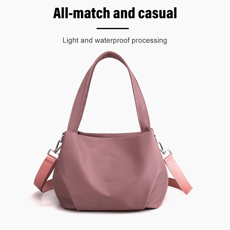Brightday Lightweight Crossbody Bag | Spacious Fabric Handbag for Everyday Carry 
