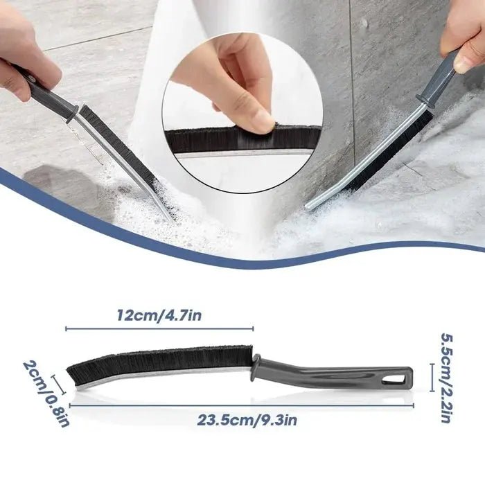 BruteEdge™ Crevice Brush — Dominate Dirt with Power and Precision in Every Hidden Spot 