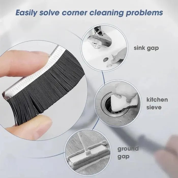 BruteEdge™ Crevice Brush — Dominate Dirt with Power and Precision in Every Hidden Spot 