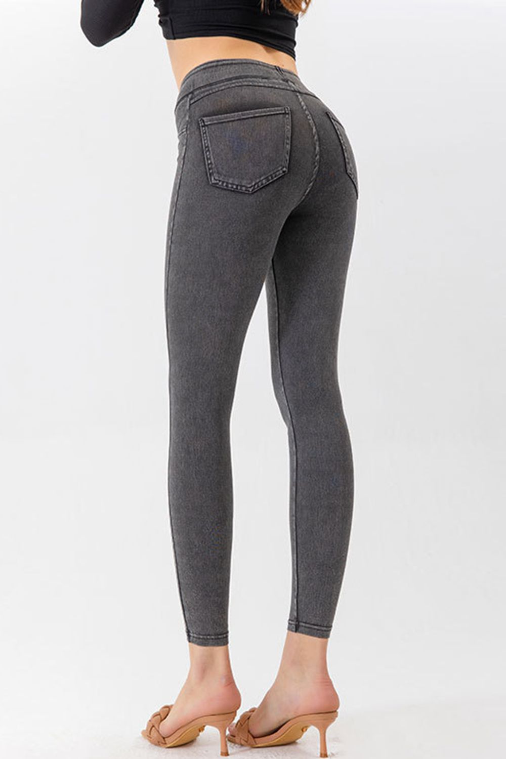High Waist Skinny Jeans 