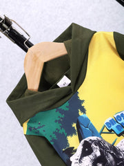 Children's Dinosaur Park Hoodie and Pants Set 