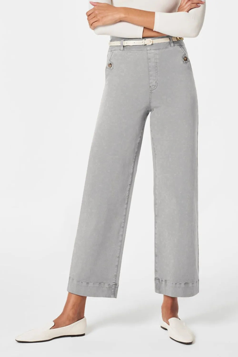 High Waist Jeans with Pockets 