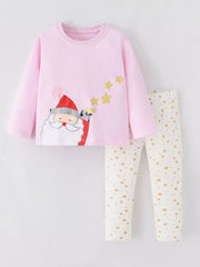 Children's Christmas Santa Pajama Set 