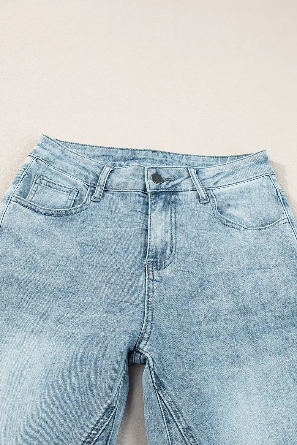 Wide Leg Jeans with Pockets 