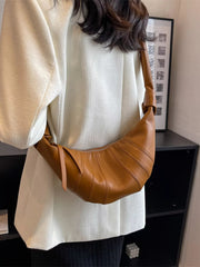 Stylish Crescent Hobo Crossbody Bag 