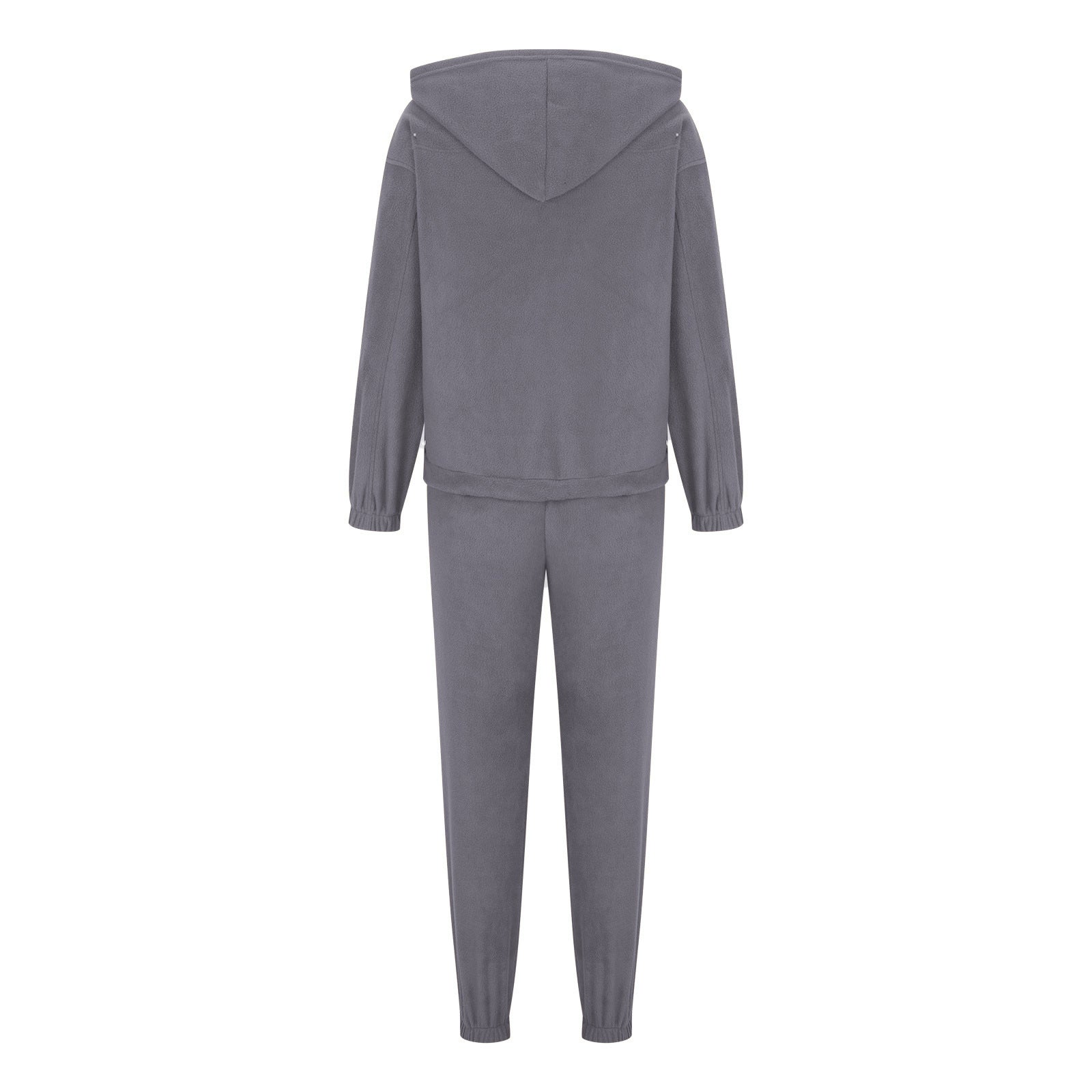 Zip Up Long Sleeve Hoodie and Joggers Set Trendsi