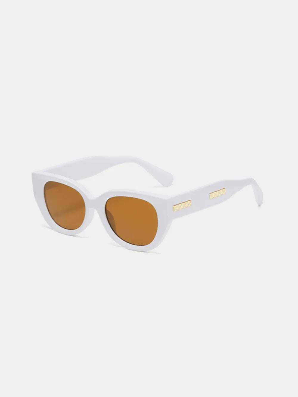 Cat Eye Polycarbonate Frame Sunglasses 