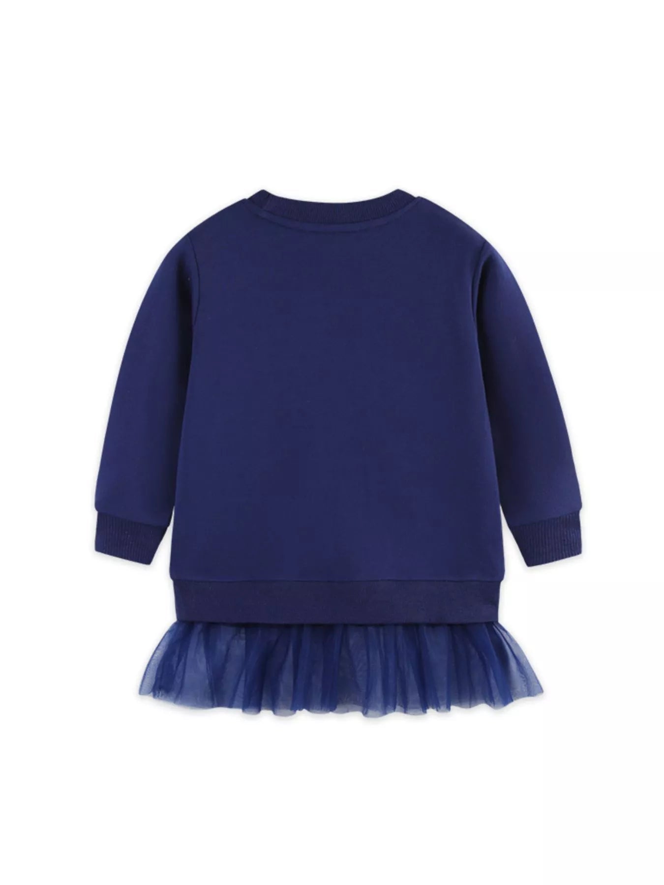 Children's Cute Animal Tulle Hem Sweatshirt 