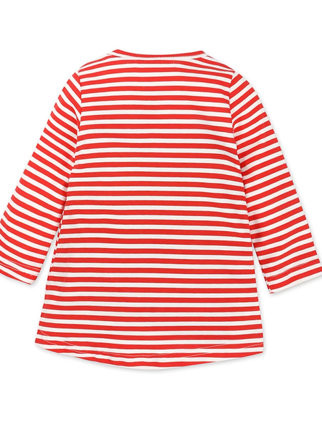 Children's Christmas Reindeer Striped Dress 
