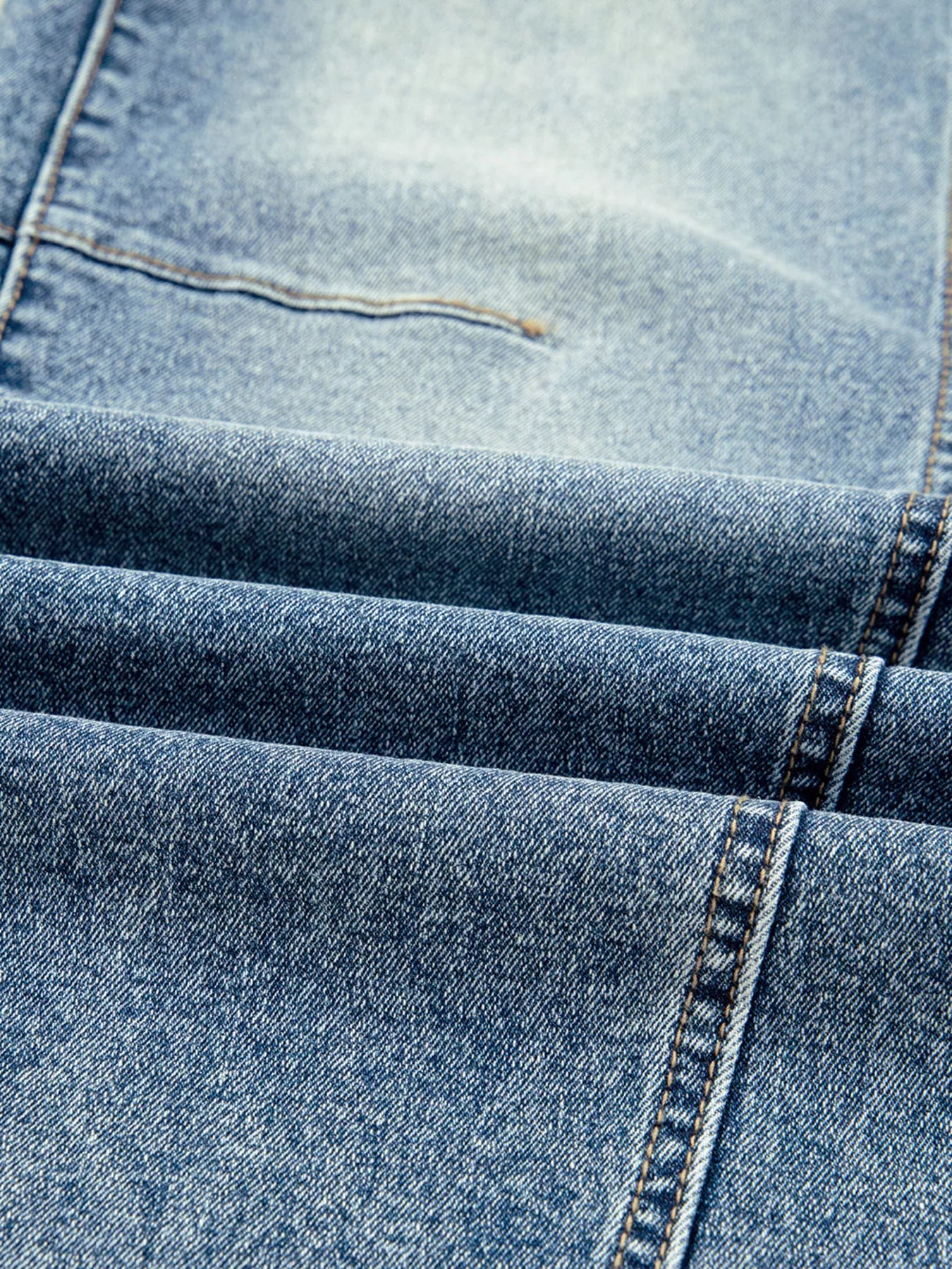 Vintage Washed Seam Detail Shift Jeans 