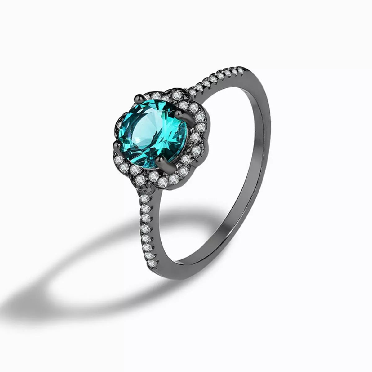 925 Sterling Silver Zircon Minimalist Ring 