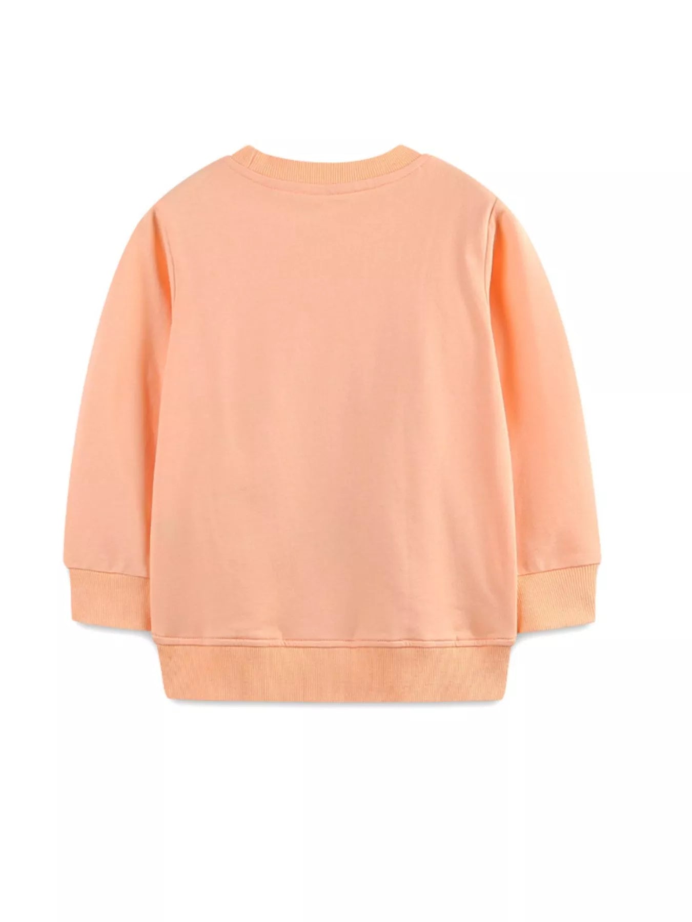 Children's Christmas Print Round Neck Sweatshirt 