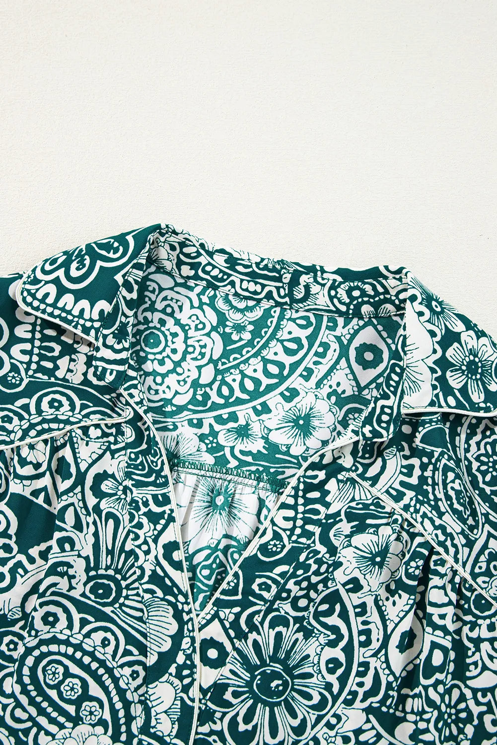Plus Size Ruffled Printed Flounce Sleeve Dress 