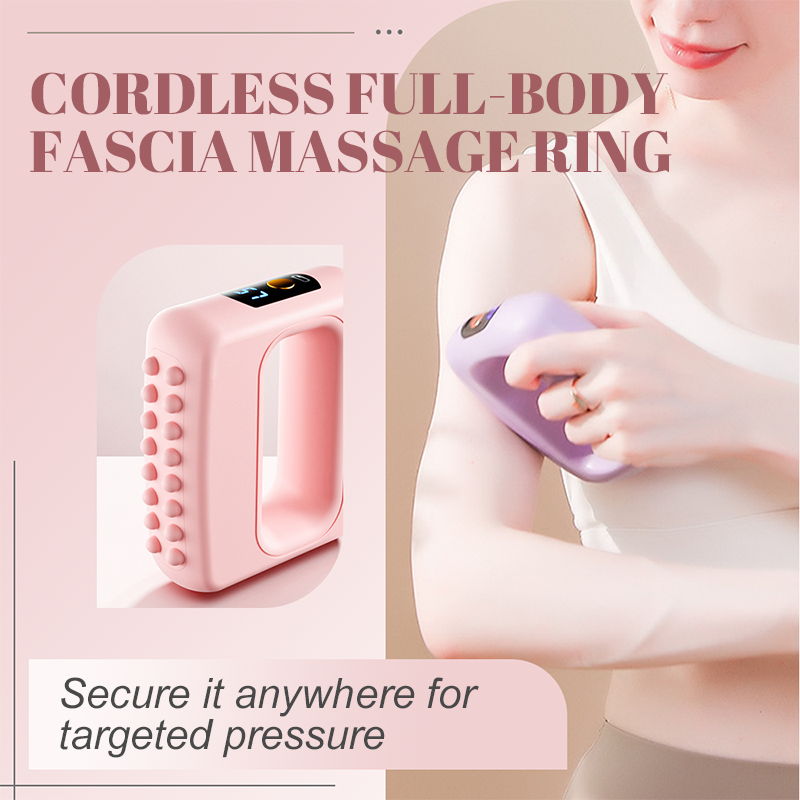 CalmLoop Cordless Deep Tissue Massager | Adjustable Strap & 5 Vibration Modes 