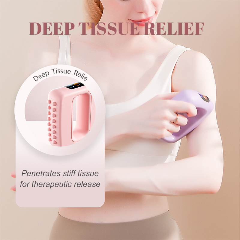 CalmLoop Cordless Deep Tissue Massager | Adjustable Strap & 5 Vibration Modes 