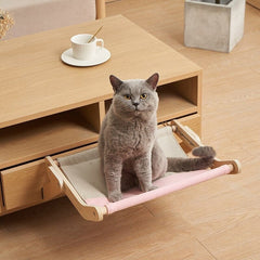 Calmora — Adjustable Cat Hammock Bed with Washable Canvas 