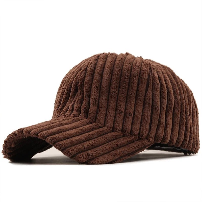 Caro's Cap | Premium Ribbed Corduroy, Customizable Fit 