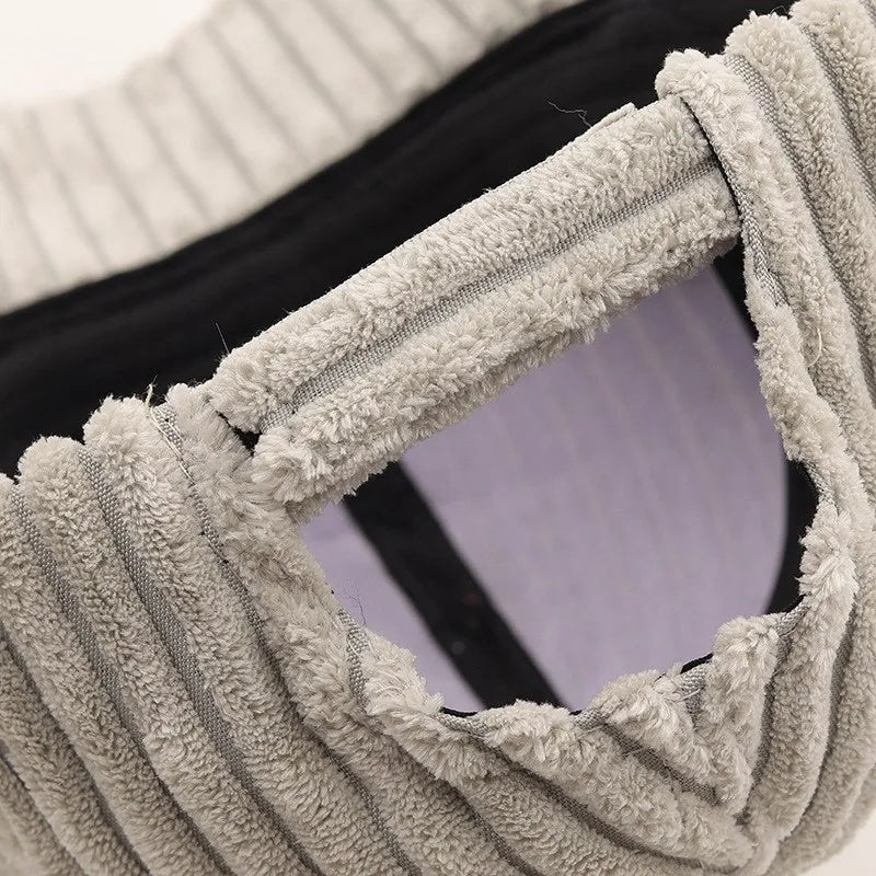 Caro's Cap | Premium Ribbed Corduroy, Customizable Fit 
