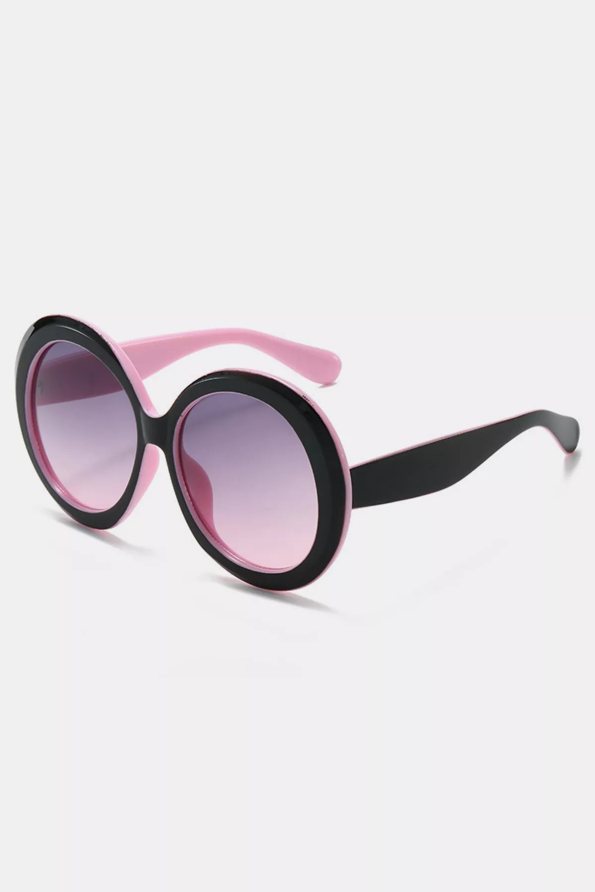 Oversized Round Frame Fashion Sunglasses 