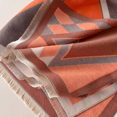 Nora Women's Shawl Wrap | Premium Wool Blend, Elegant Winter Design