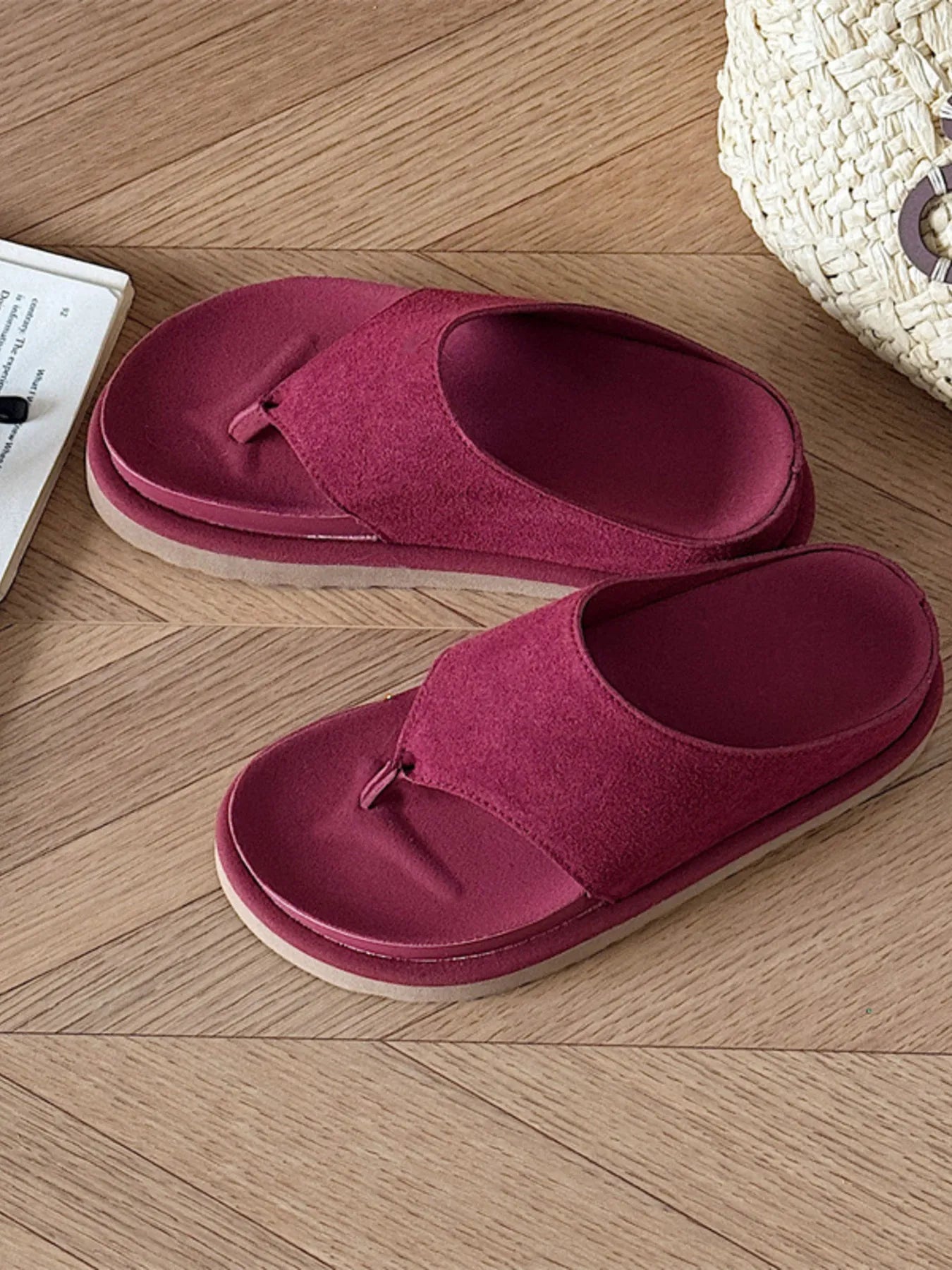 Toe Post Platform Sandals 