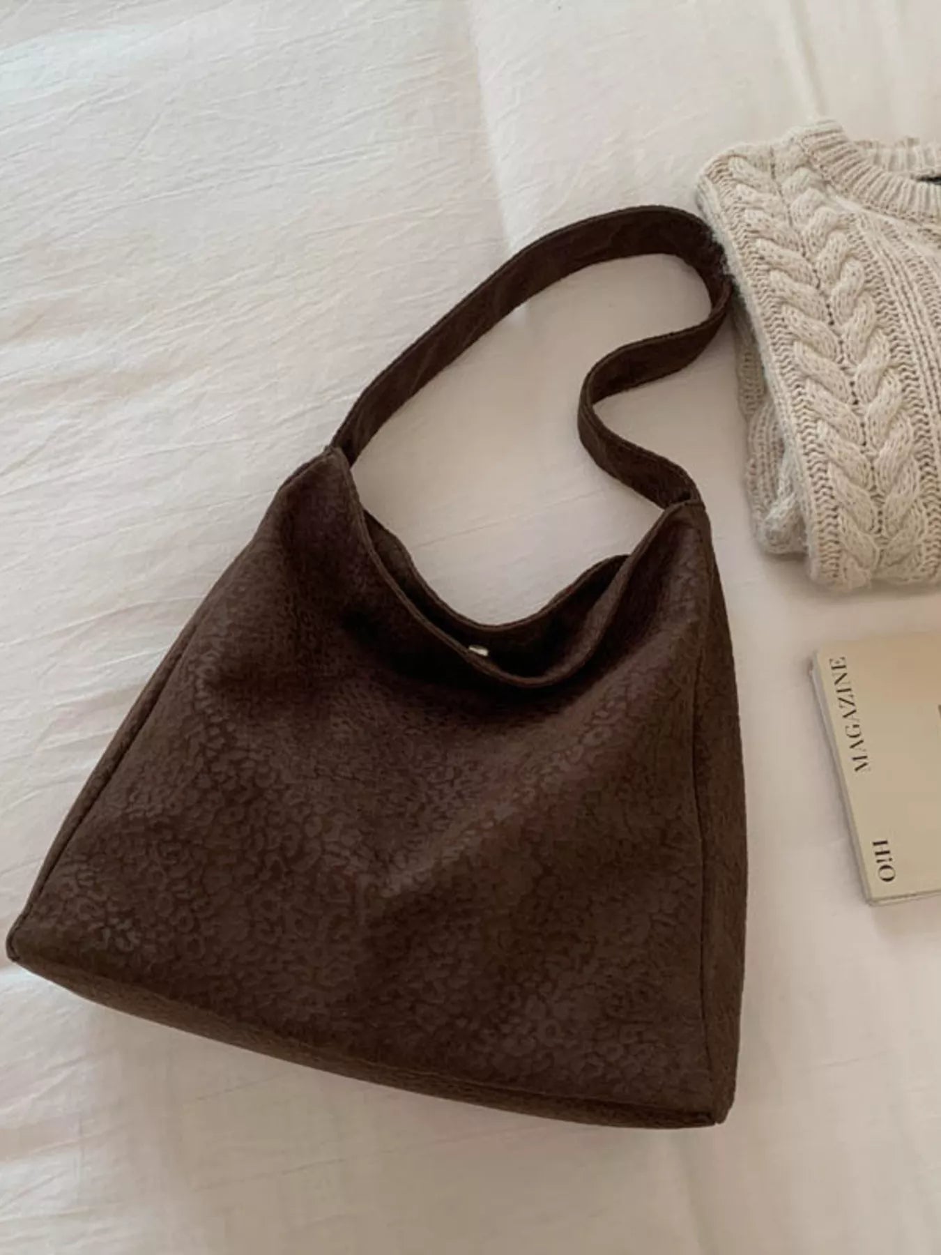Leopard Print Tote Bag 