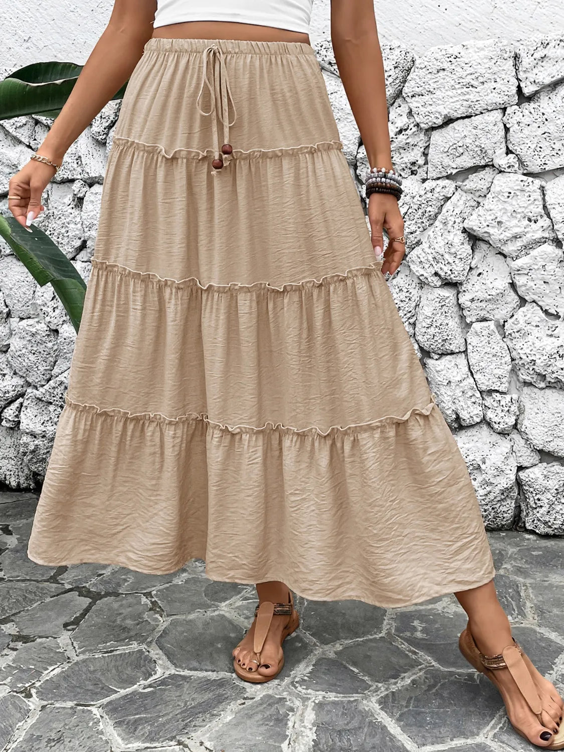 Frill Tiered Skirt 
